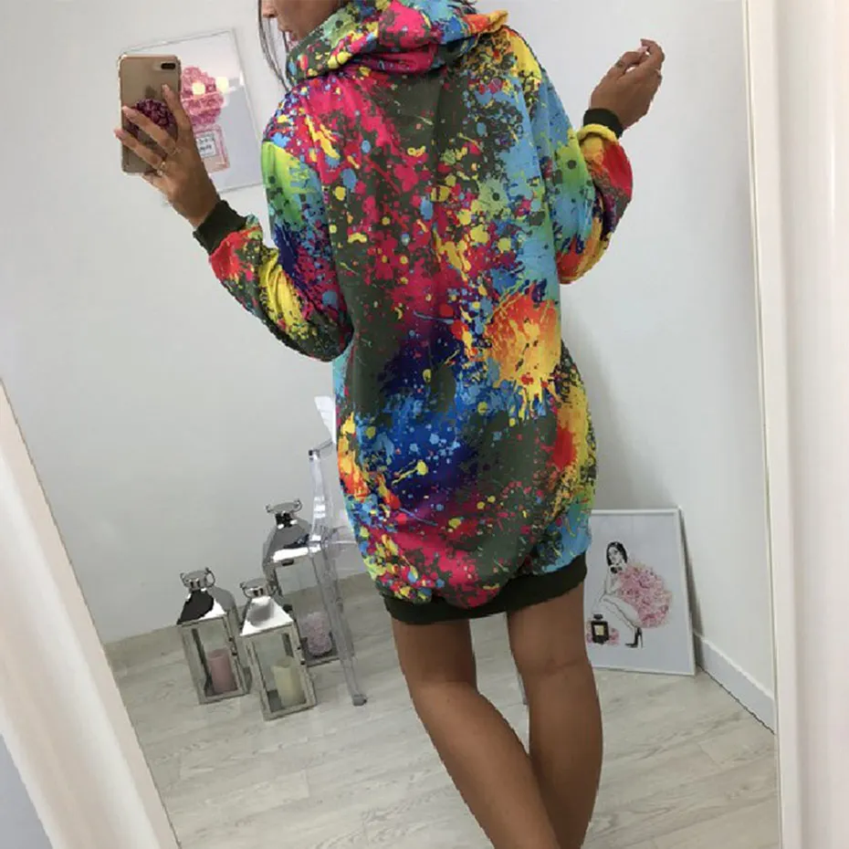 Autumn Print Long Sweatshirt Women Clothes Streetwear Personality Fleece Long Sleeve Pullover Femme Hip Hop Loose Hoodies (13)