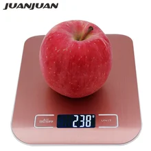 10 кг 1 г нержавеющая сталь золотые весы цифровые кухонные золотые электронные весы для взвешивания пищевых продуктов диета инструмент для приготовления пищи для дома Скидка 40