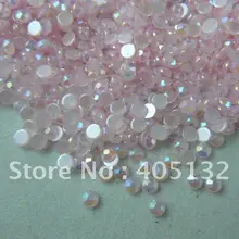 NRR08-PINK 20000 шт./пакет 2 мм светло-розовый AB Смола Стразы для ногтей Стразы с гранями горный хрусталь Дизайн ногтей