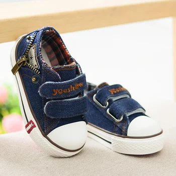 

Canvas Children Shoes Kids Shoes for Girls Sport Anti-slippery Breathable Boys Sneakers Jeans Denim Student Flats