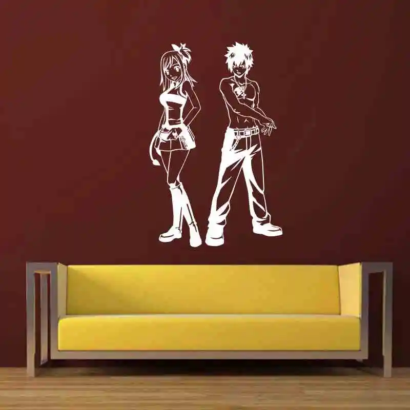 Сказочный хвост Natsu Наклейка на стену аниме мультфильм автомобиль Виниловые