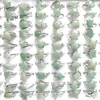 50pcs Mixed Lot Natural Green Aventurine Stone Rings For Women Fahion Jewelry 2
