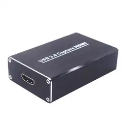 Универсальный UVC совместимый HDMI к USB 3,0 видео конвертер адаптер поток видеозахвата донгл Drive стандарты устройства