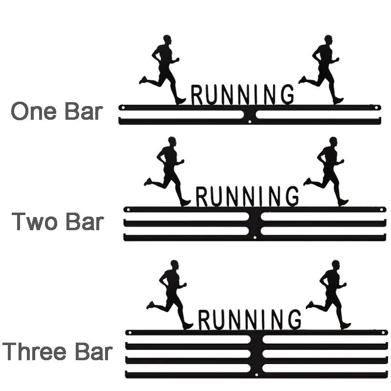 Дисплей бегущая спортивная медаль за марафон вешалка