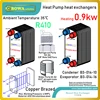800kCal R410a PHEs (y compris évaporateur et condenseur) est un excellent choix pour les contrôles de température constante, tels que la température de l'huile ► Photo 1/6