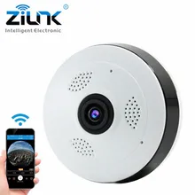 IP Camera HD 1080P Wifi Camera Fisheye 360 Degree Panoramic View Two Way Audio P2P Security CCTV Camera TF Card