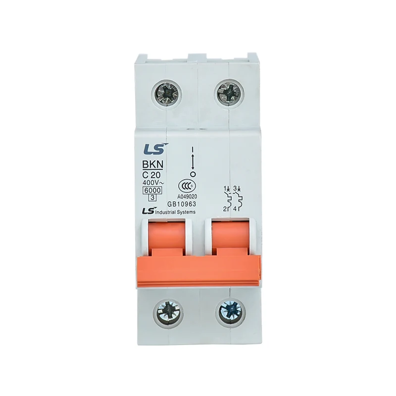 

5 pieces of LG (LS) miniature circuit breaker (air switch) BKN-2P 10 20 16 25 32 40 50 63A