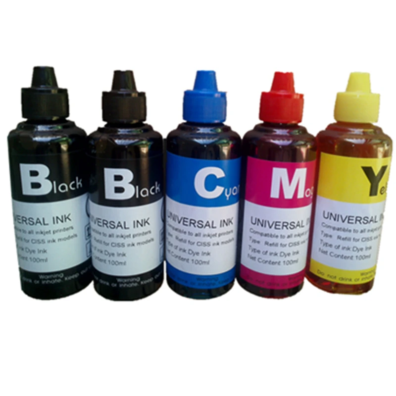 

PGI 125 CLI 126 BK PBK C M Y ink bottle reefill ink For canon PIXMA IP4810/IP4910/IX6510/MG5210/MG5310 printer