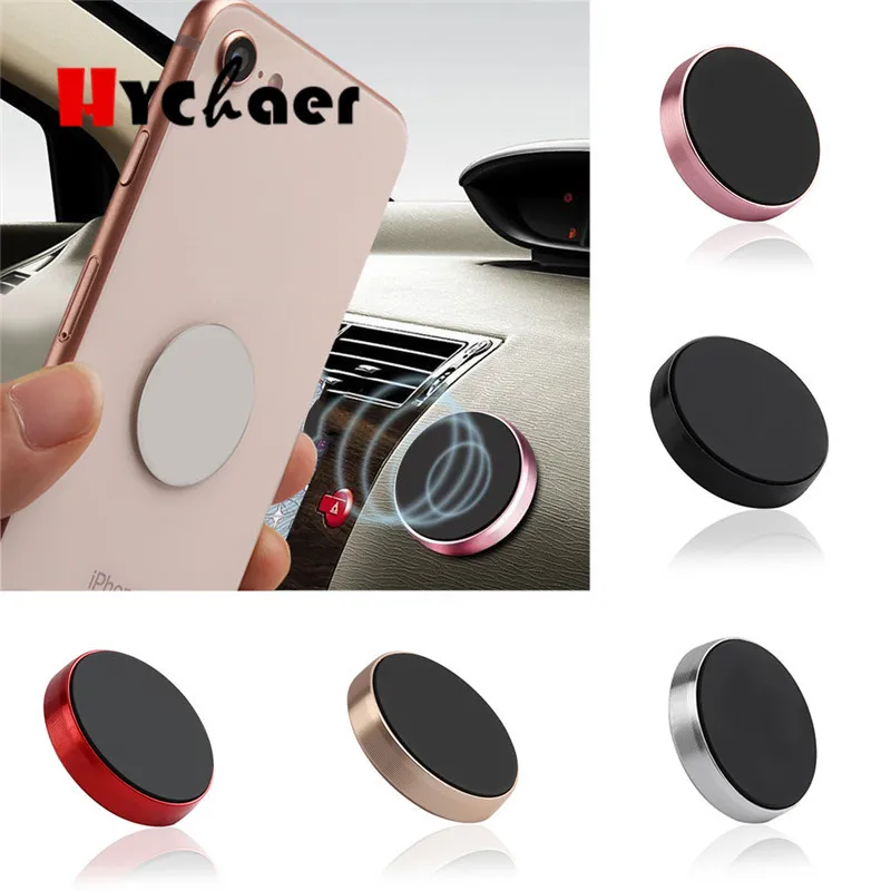

Mini Magnetic Car Phone Holder Universal Wall Desk Metal Magnet Car-styling Sticker Mobile Stand Phone Holder Car Mount Support