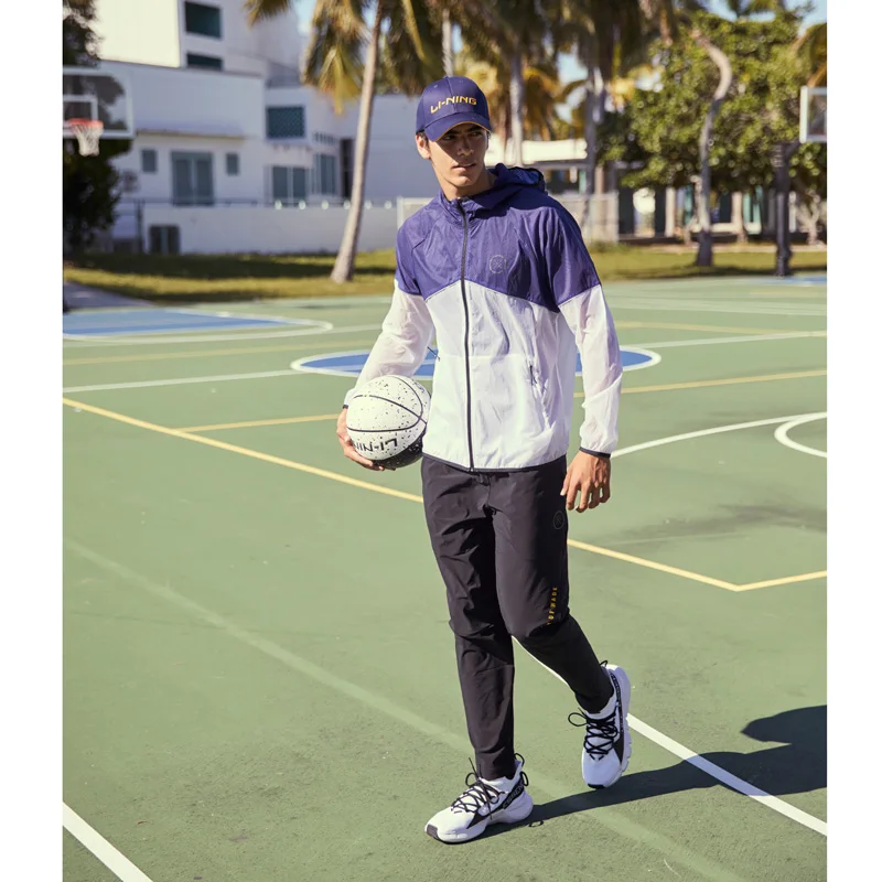 (Перерыв код) Li Ning Для мужчин Уэйд брюки 86% нейлон 14% спандекс с утяжкой марки kaiwang