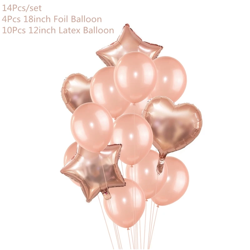 14pcs mix balloon