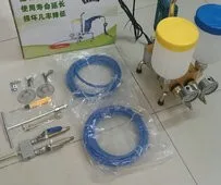 Двойные компоненты установка для инъецирования строительного раствора для полиуретана и эпоксидной смолы