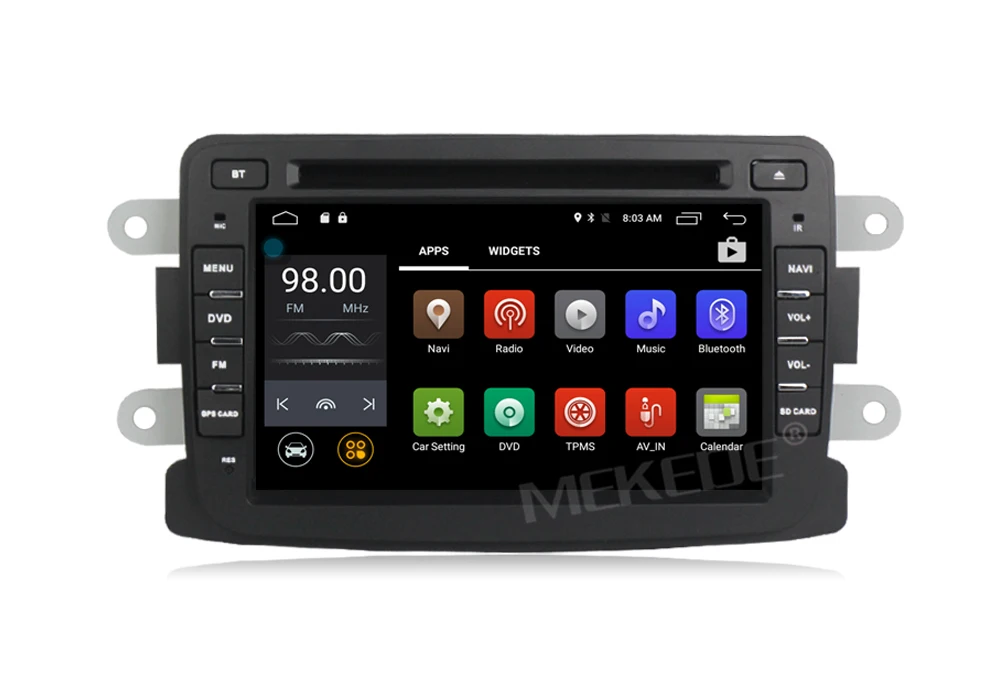 Top free shipping Quad Core Android 7.1 4G lte GPS Navigation For Dacia Duster Logan Sandero Lada/Xray car radio stereo 27