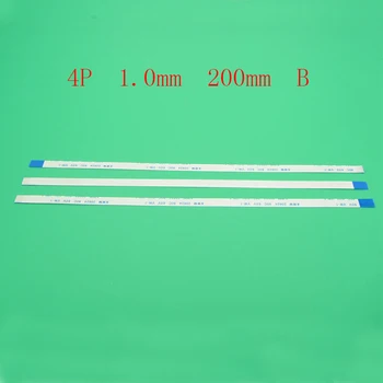 

5pcs New FFC FPC flat flexible 4pin cable 1.0mm pitch 4 pin reverse Length 200mm Width 5mm 4p Ribbon Flex Cable