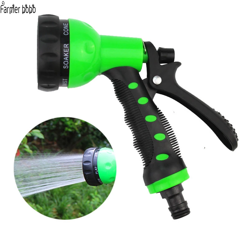 

Car Water Spray Gun Adjustable Car Wash Hose Garden Spray Portable High Pressure Gun Sprinkler Nozzle Water Gun