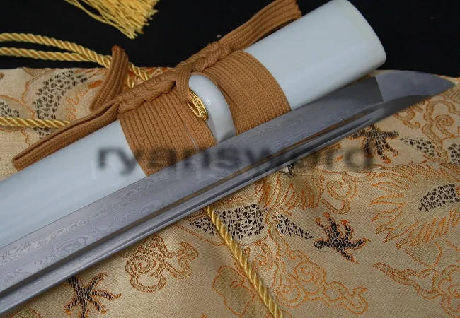 Высокое качество сложенный стальной Орел японская Цуба самурайский меч катана