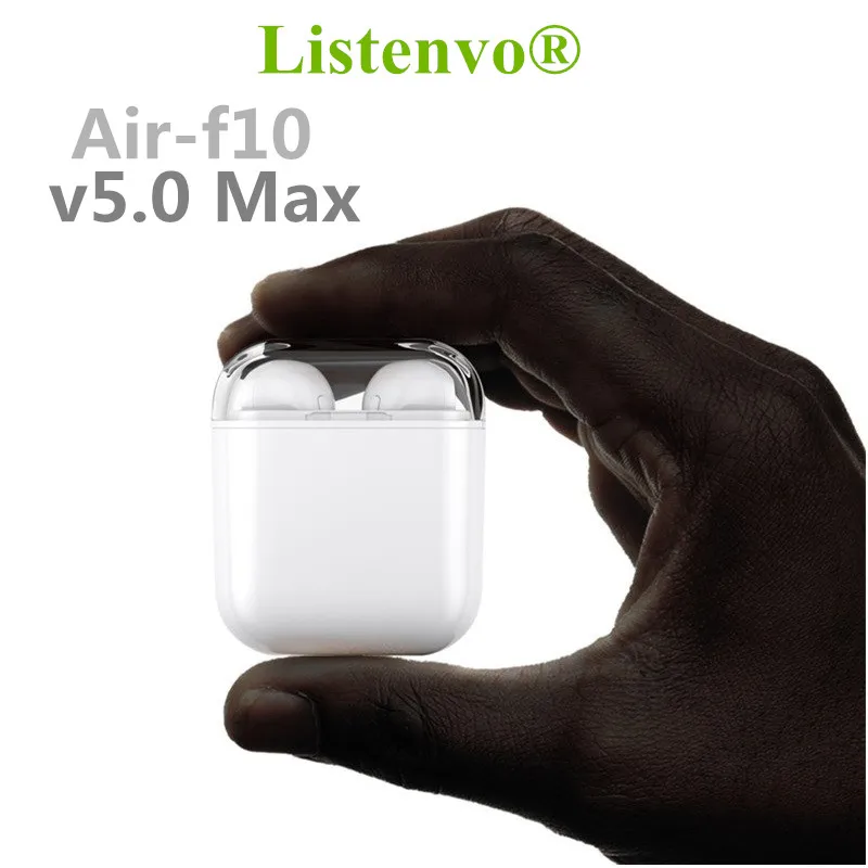Kopen Listenvo draadloze Hoofdtelefoon Dubbele Oor mini bluetooth Headsets pods Oordopjes Oortelefoon Air pods voor apple iphone Android