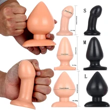 Completely Waterproof Butt Plug Big Anal Plug Dilatator Adult Sex Toys Anal Beads Vagina Dilatador Butt Plug Large Sex Toys