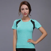 Быстросохнущая футболка для занятий йогой, трико, женские спортивные майки для бега, тренажерного зала, фитнеса, с коротким рукавом, светоотражающая одежда, топы для женщин