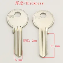 A037 дома заготовки ключей для двери слесарные принадлежности пустые ключи 25 шт./лот