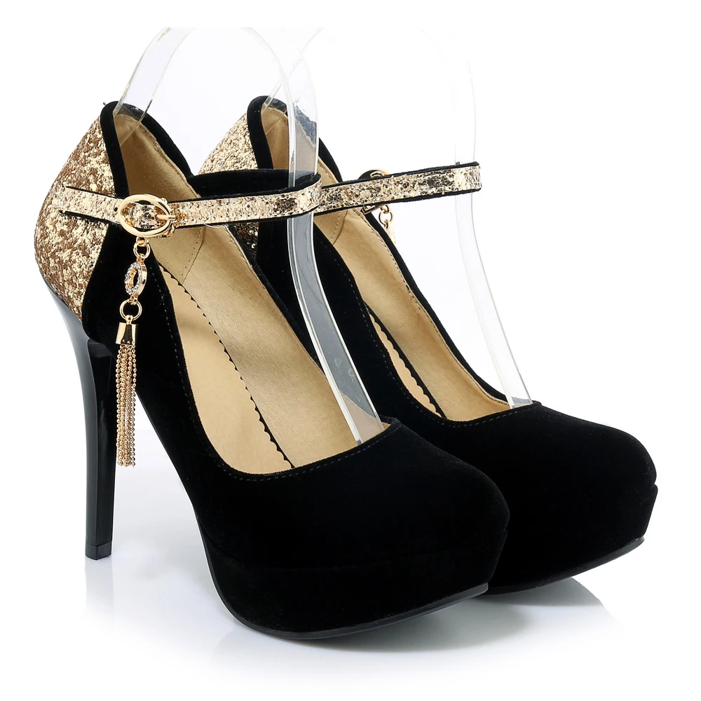 Bout Soirée Femmes Talons Chaussures Minces Sexy Hauts Noir 2018 Noir Femme De Pompe Rouge Troupeau Rond rouge q8wtOYH