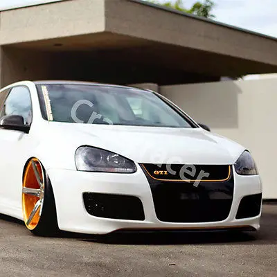 

Golf 5 GTI Carbon Fiber Frame Front Bumper Grille Grill for Volkswagen Golf MK5 GTI 2005-2007 Not VW Logo