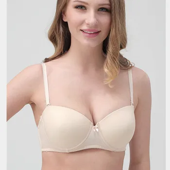 

Non-slip strapless dress bra 70ABCD75AB cup bra