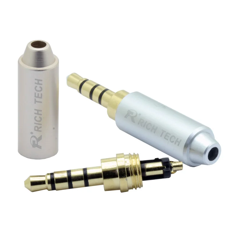 4 Poles 3.5mm Male Connector (4)