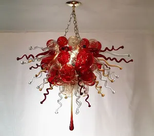 Итальянский дизайн домашнего декора муранского стекла мяч люстра