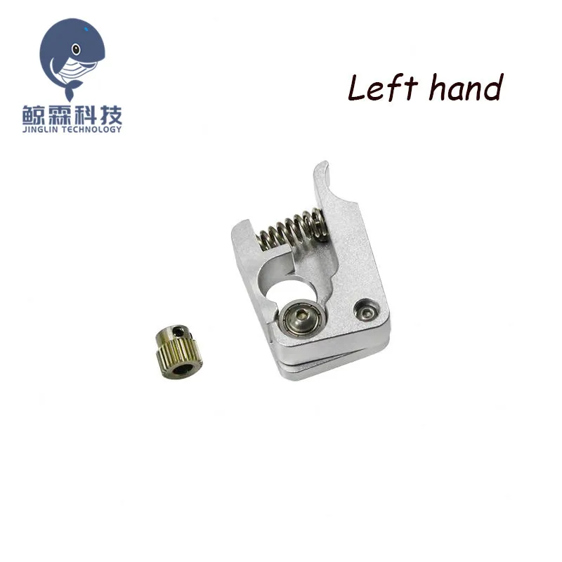 MK10 Remote Direct Extruder Aluminum Part Extrusion 1.75mm Right Left Hand Arm Full Metal Bowden 3D Printers Parts Aluminium