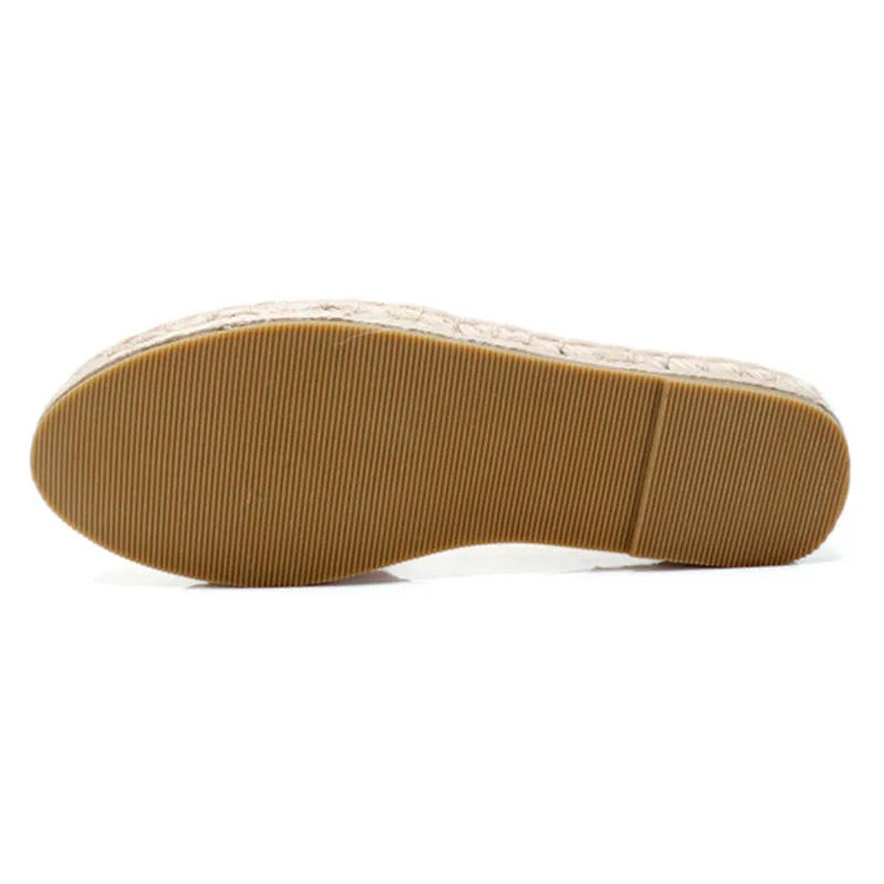 Brand Patchwork Espadrilles Shoes Woman New Comfortable Slip On Women Platform Creepers Flats Ladies Loafers Pink Navy Moccasins (11)