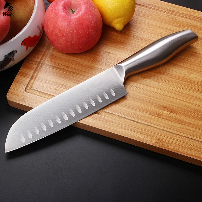 Buy New Sharp japanese kitchen knife 7" chef knife