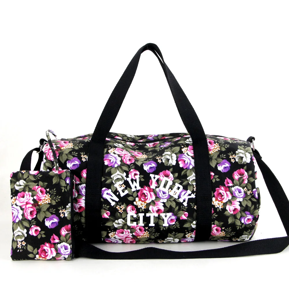 flower gym bag