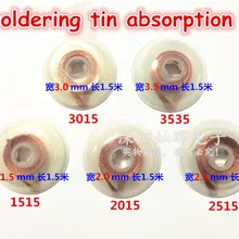 5 шт./лот всасывающая Оловянная линия с 3515/3015/2515//1515/BGA подушечкой удалена Оловянная припоя проволока основная плата для очистки