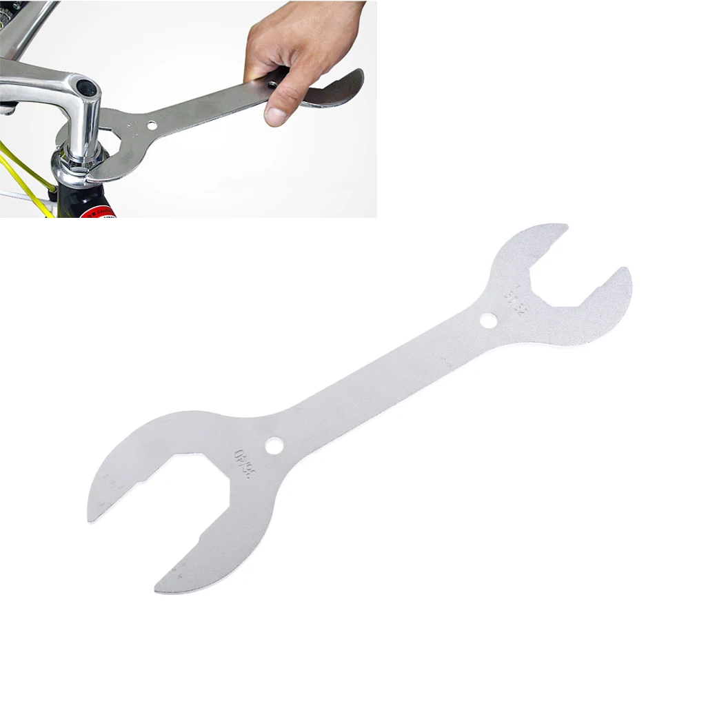 Bike Head Open End Axle Hub Wrench Bicycle Headset Spanner 30 32 36 40mm