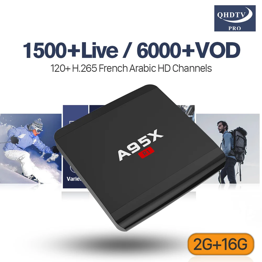 

H.265 Decoder Channels Arabic IPTV Box A95X R1 Android 7.1 TV Receivers Arabic IPTV Subscription French UK Tunisa Lebanon IP TV