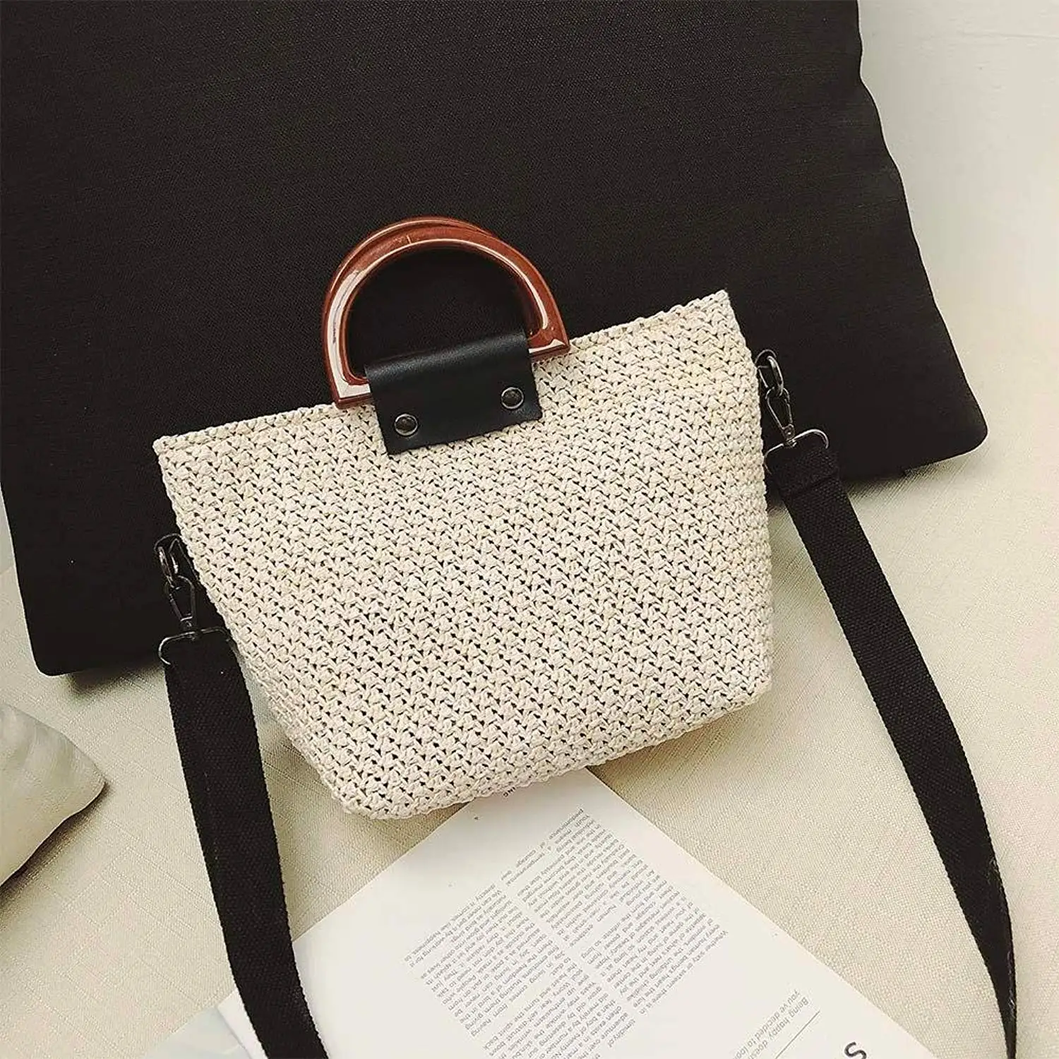 المرأة سترو حقيبة الصيف حقائب الكتف حزام الرجعية الشاطئ رسول Crossbody حقيبة الشاطئ للفتاة المرأة سترو حقيبة الصيف حقائب الكتف حزام الرجعية الشاطئ رسول Crossbody حقيبة الشاطئ للفتاة