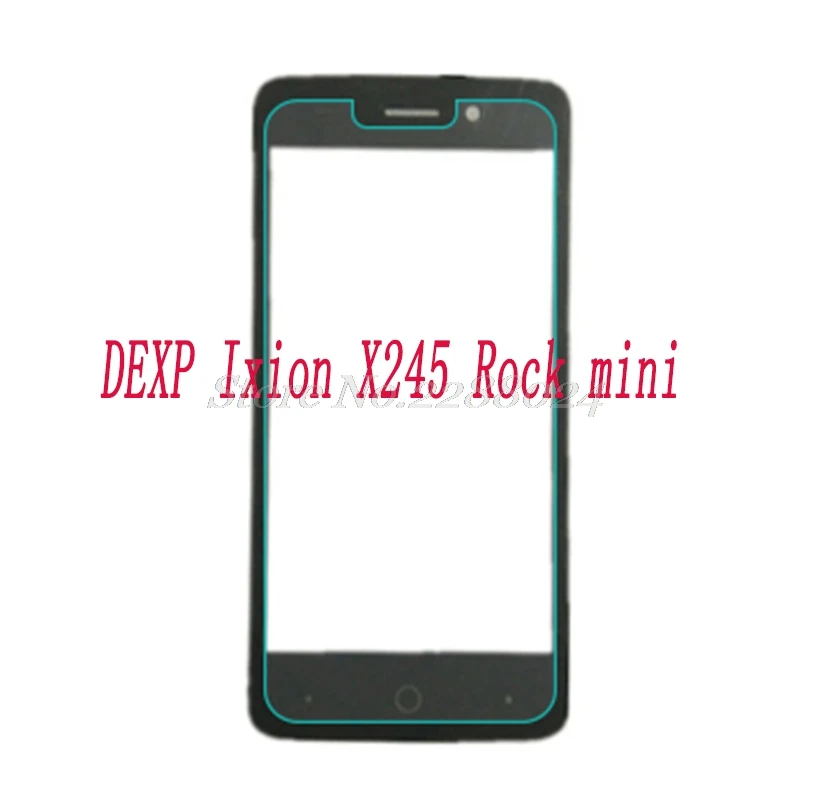 Закаленное стекло для смартфона DEXP Ixion X245 Rock mini 9H Взрывозащищенная защитная