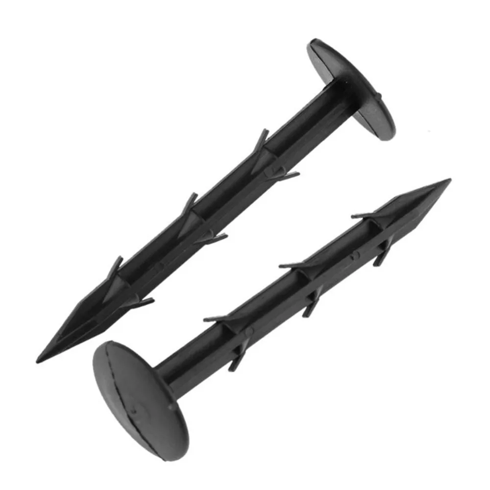 

50 Pcs Garden Ground Nail Fix Tools Sunshade Fly Net Pest Control Plastic Film Pegs