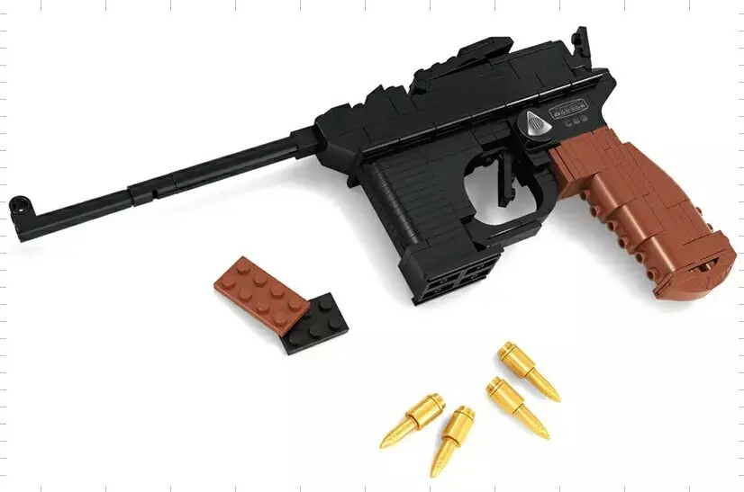 Boy Building Block Toy Gun Models Super Arms Riflein Blocks from Toys