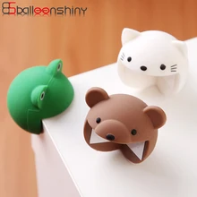 BalleenShiny 1 шт. мультяшный детский безопасный стол, Угловой протектор, силиконовый защитный край, крышка для мебели для детей, детская безопасность