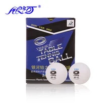 YINHE Galaxy 3-Star бесшовные мячи для настольного тенниса пластиковые 40+ ITTF одобренные белые Поли мячи для пинг-понга