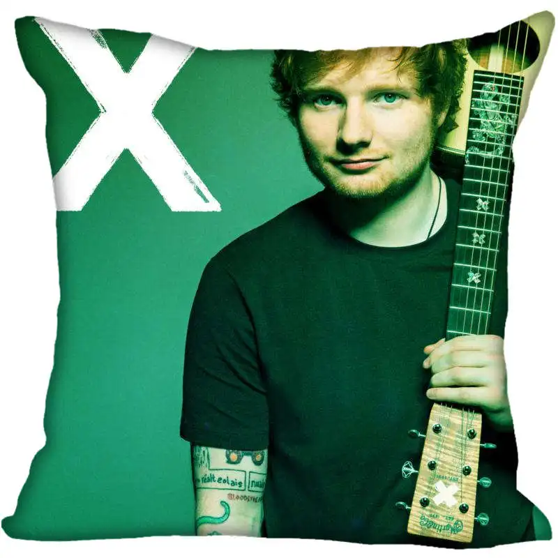 Новые Заказные Ed Sheeran квадратные Наволочки на молнии наволочки на заказ DIY индивидуальный подарок квадратный, с молнией бросок наволочка 40x40 см - Цвет: 11