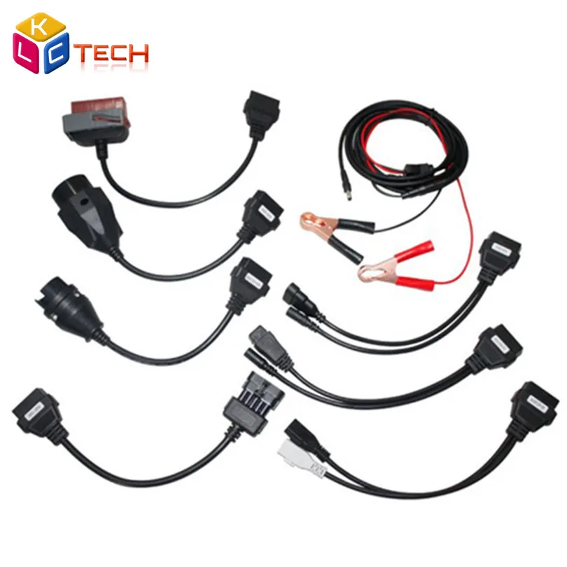 Good Quality OBDII OBD2 Full Set 8 Car Cables Car Cable