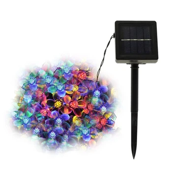 

Solar String Lights, 22ft 50 LED Waterproof Cherry Blossom Solar Flower String Lights for Indoor/Outdoor,Patio,Garden,Xmas