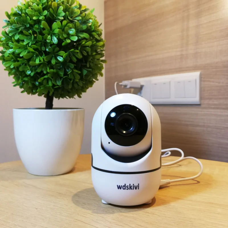 

wdskivi Auto Track 1080P IP Camera Surveillance Security Baby Pet Monitor WiFi Wireless Camera Mini Smart Alarm CCTV Home Camera