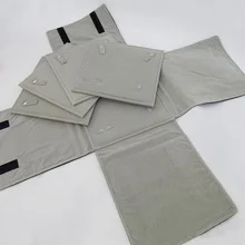 Мягкая сумка для ювелирных изделий 5 слоев Путешествия Портативный Ювелирные изделия сумка для хранения складной органайзер мульти пункт цепочки и ожерелья кольц