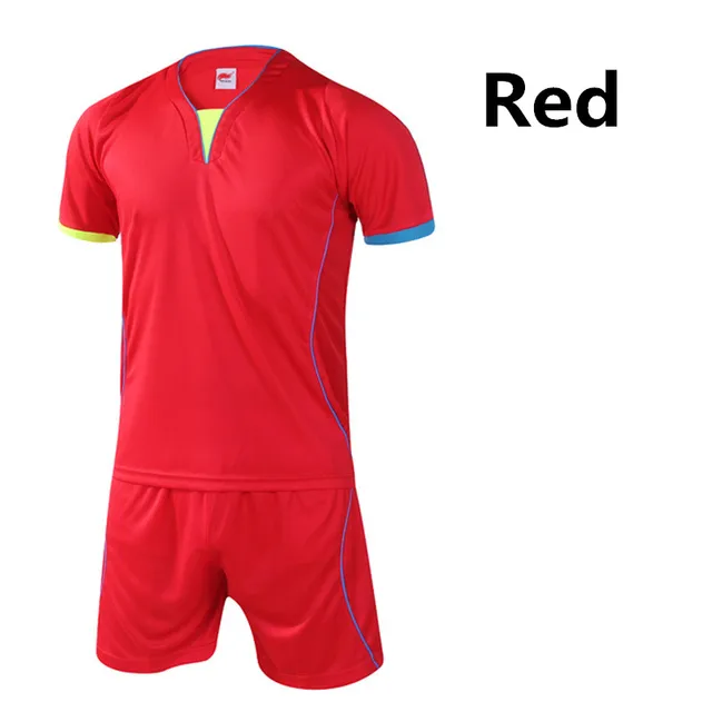 Buy 2016 Football Jersey and shorts Training Suit Clothes Set Football T shirts
