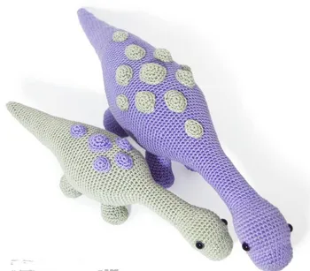 

crochet toys amigurumi rattle dinosaur model number w46
