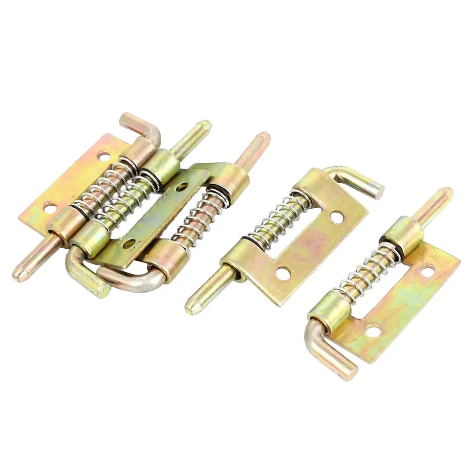 

5 pcs hardware spring loaded metal link security cabinet bolt latch